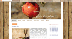 Desktop Screenshot of gorogkonyha.com